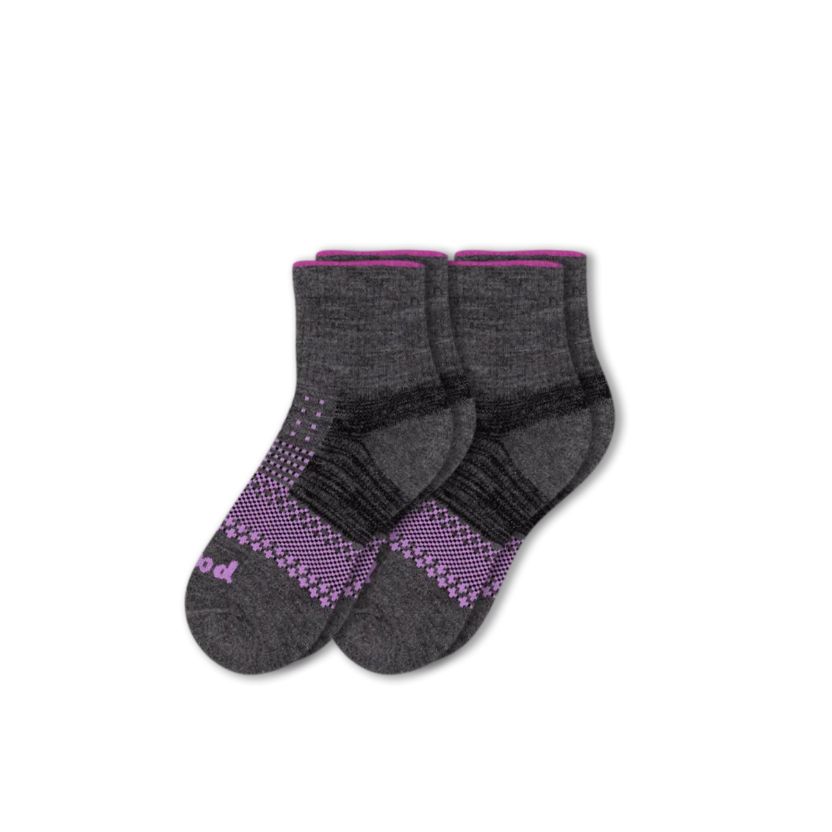 2 Pack - Women's Hiking Quarter Pacas Socks