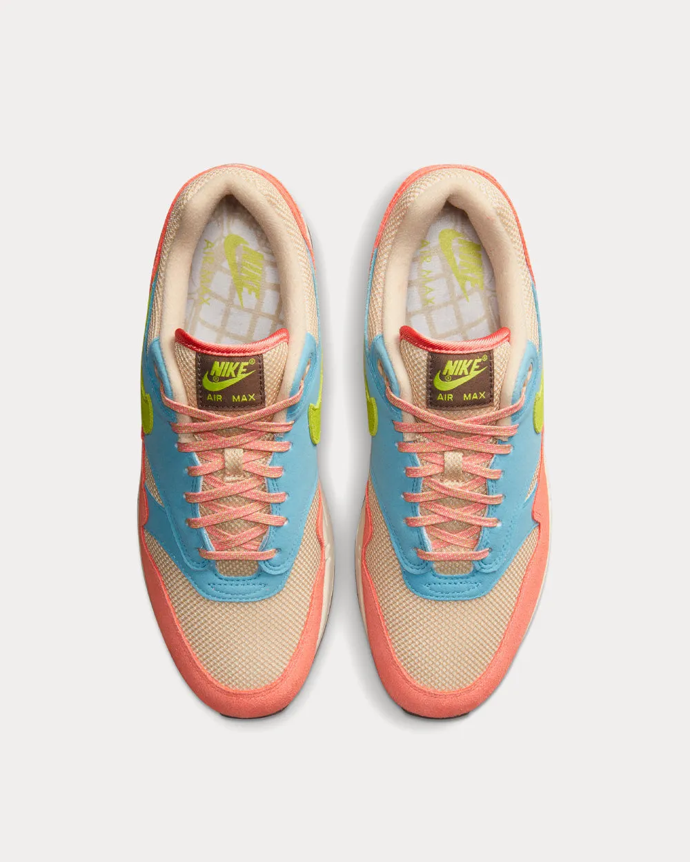 Air Max 1 LT Madder Root / Vivid Green Low Top Sneakers