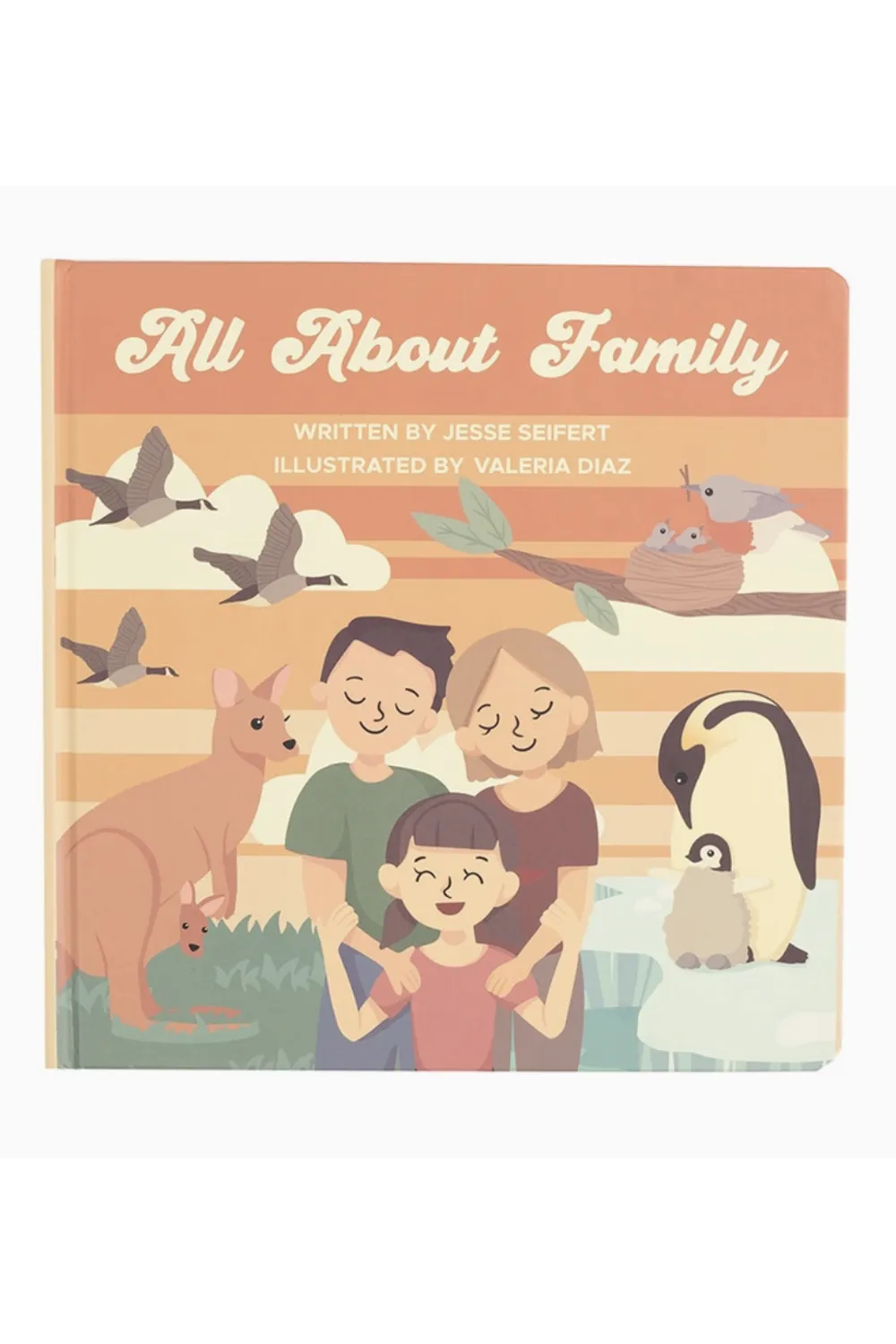 All About Family Board Book