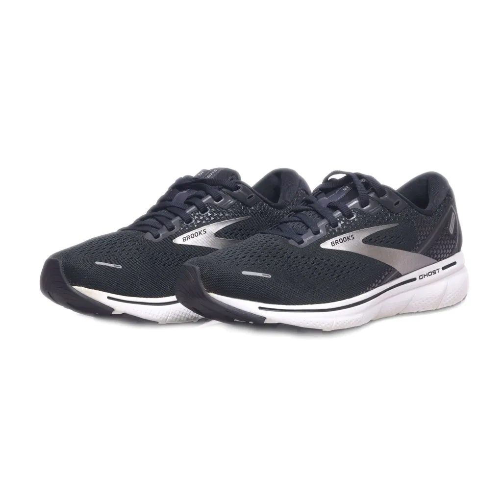 Brooks Ghost 14 Sport Shoes Fabric Black Colour For Women