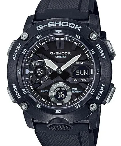 Casio G-Shock Standard Analog Digital Quartz GA-2000S-1 200M Men's Watch