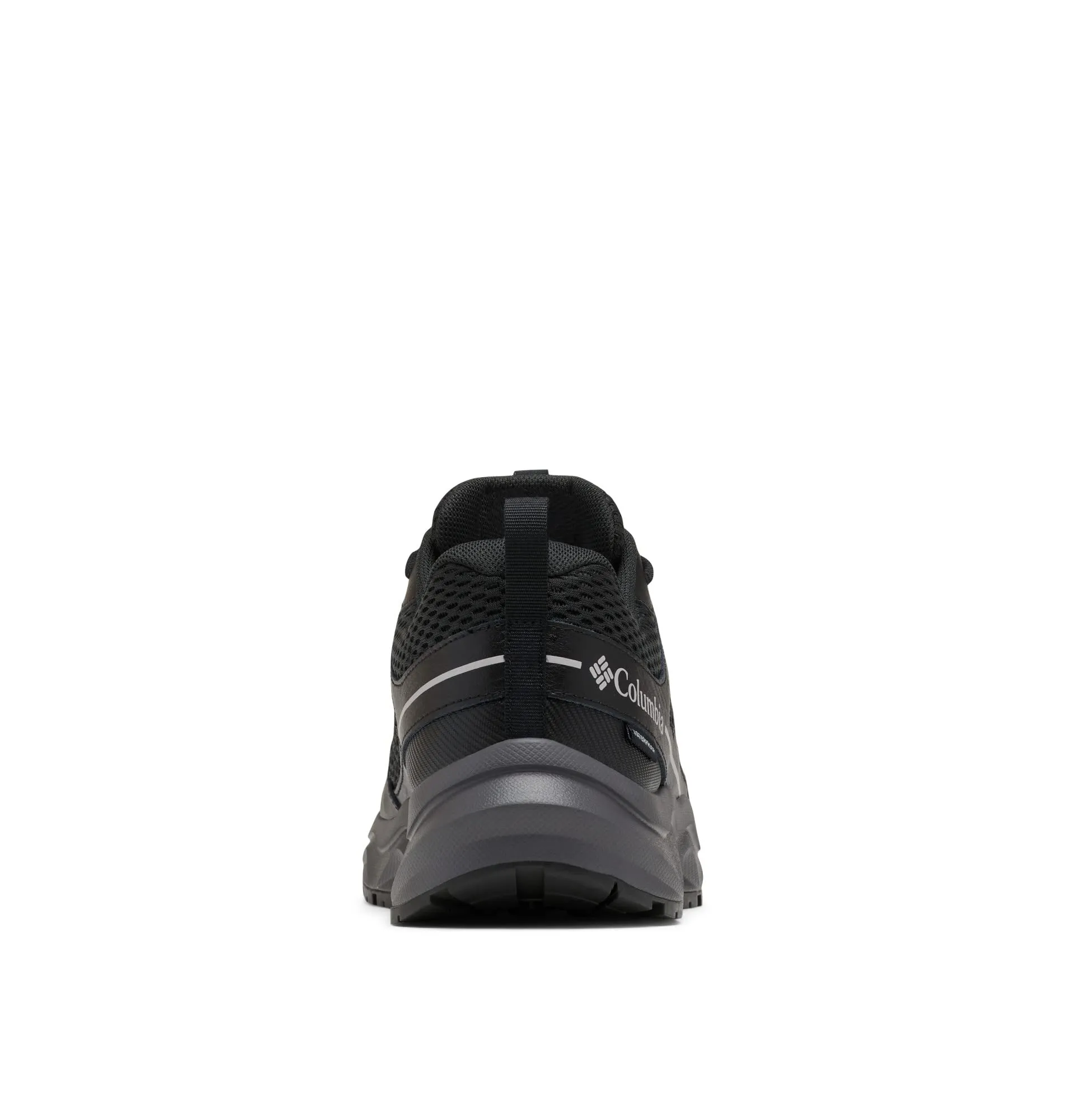 Columbia Mens Plateau Waterproof Hiking Shoe, Black/Steam, 10.5 US