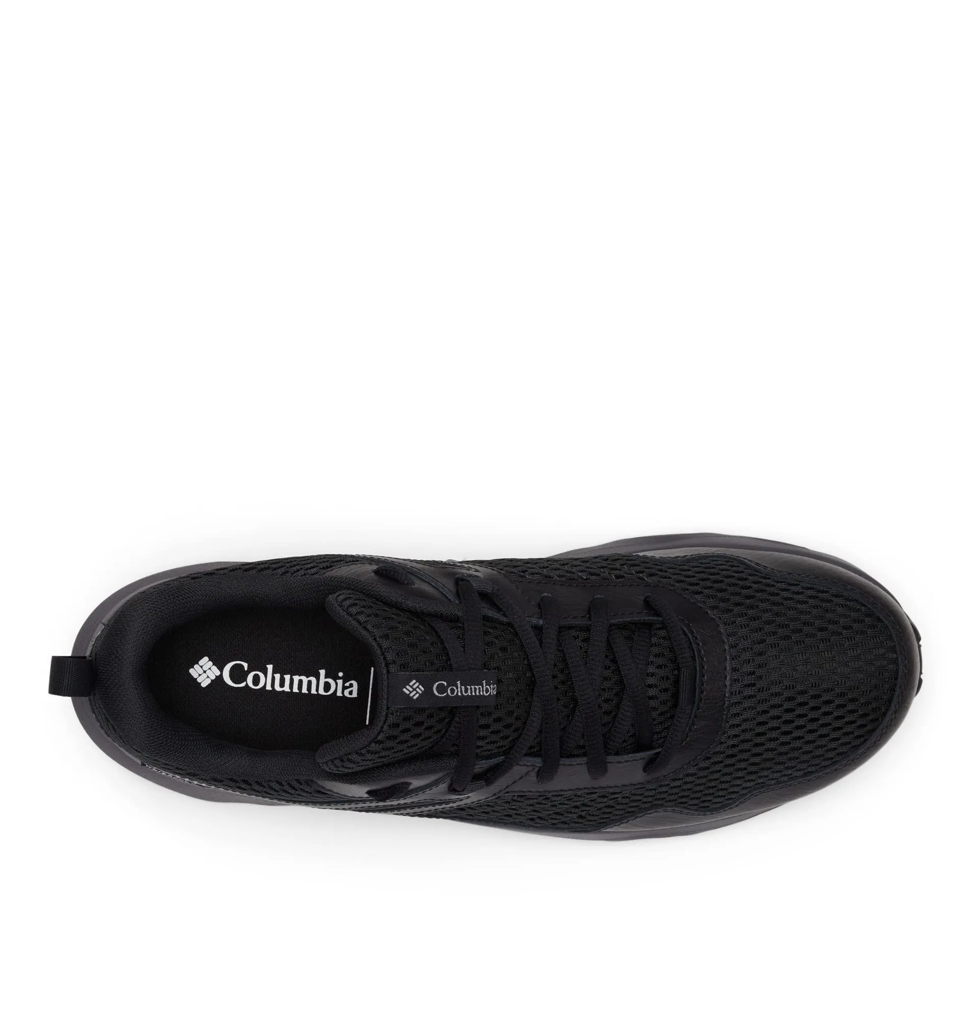 Columbia Mens Plateau Waterproof Hiking Shoe, Black/Steam, 10.5 US