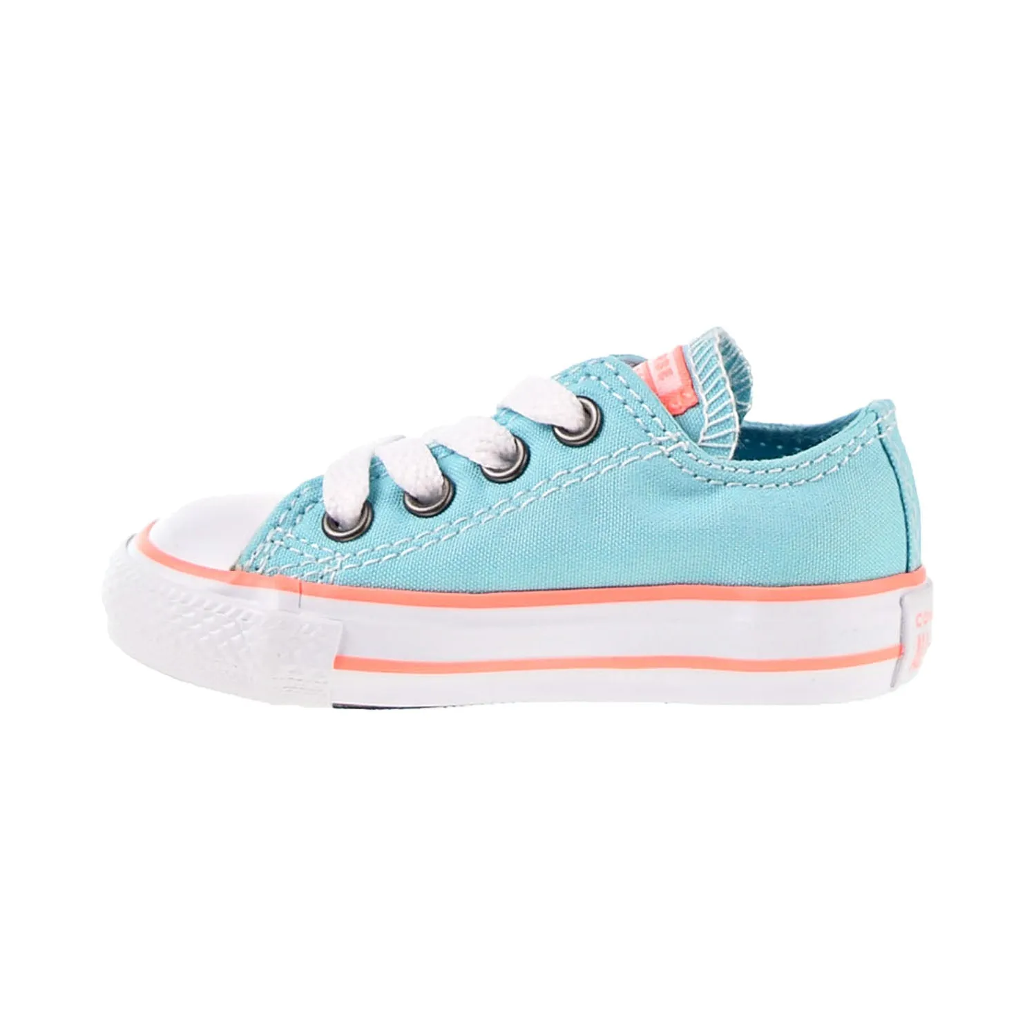 Converse All Star Ox Seasonal Athletic Toddler Shoes Bleached Aqua-Crimson Pulse