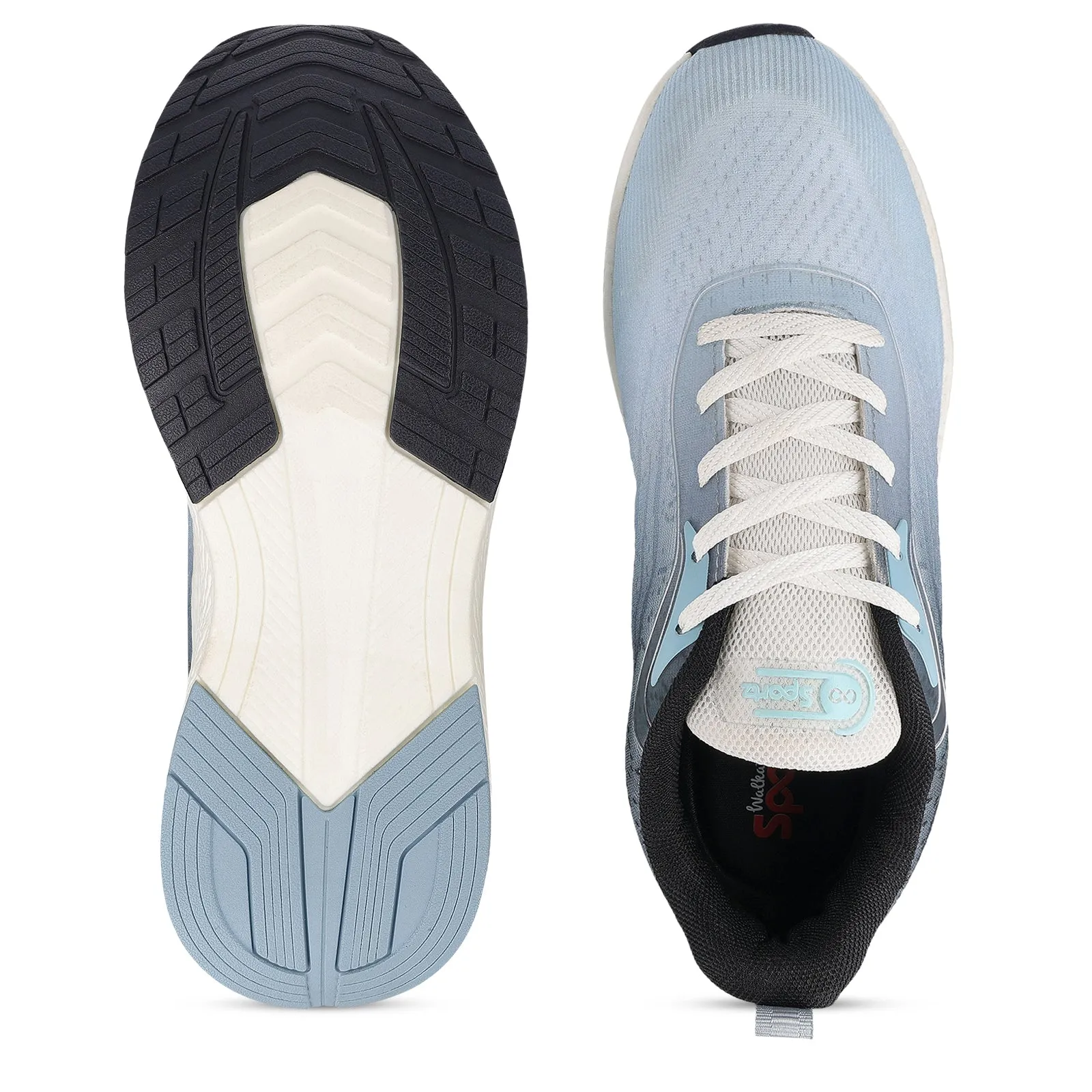 DANZO Men's Lace-up Sports Shoe - WS9147 Black Blue