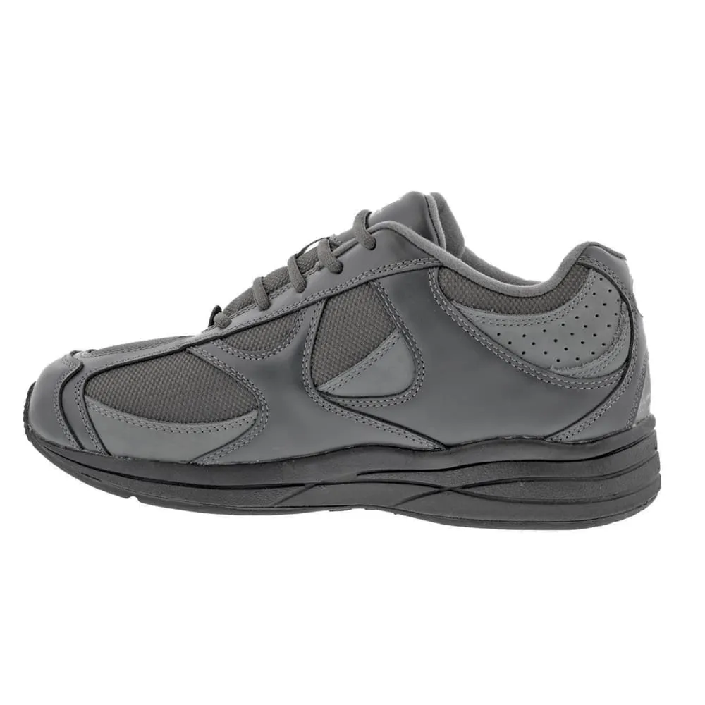 Drew Men's Surge Leather Athletic Shoes Grey