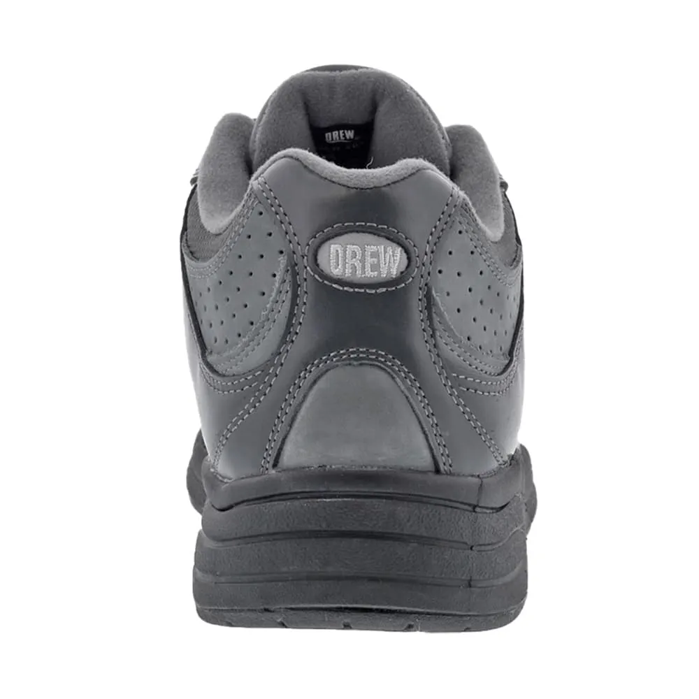 Drew Men's Surge Leather Athletic Shoes Grey