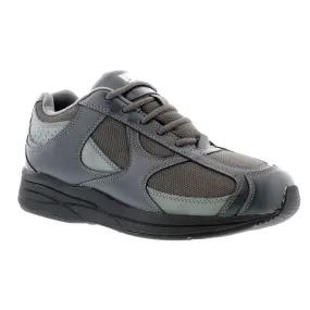 Drew Men's Surge Leather Athletic Shoes Grey