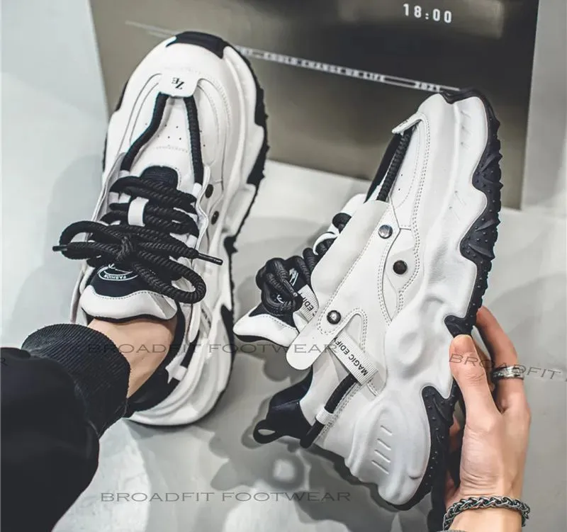 Dvogue footwear RIP black casual sneakers shoes for men