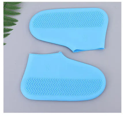 Family Waterproof Shoe Cover,Silicone Shoe Cover Reusable for Men Women Kids