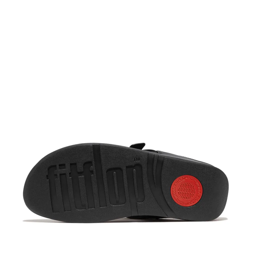 FitFlop x Song Hye Kyo <br>LULU Folded-Knot Leather Toe-Post Sandals