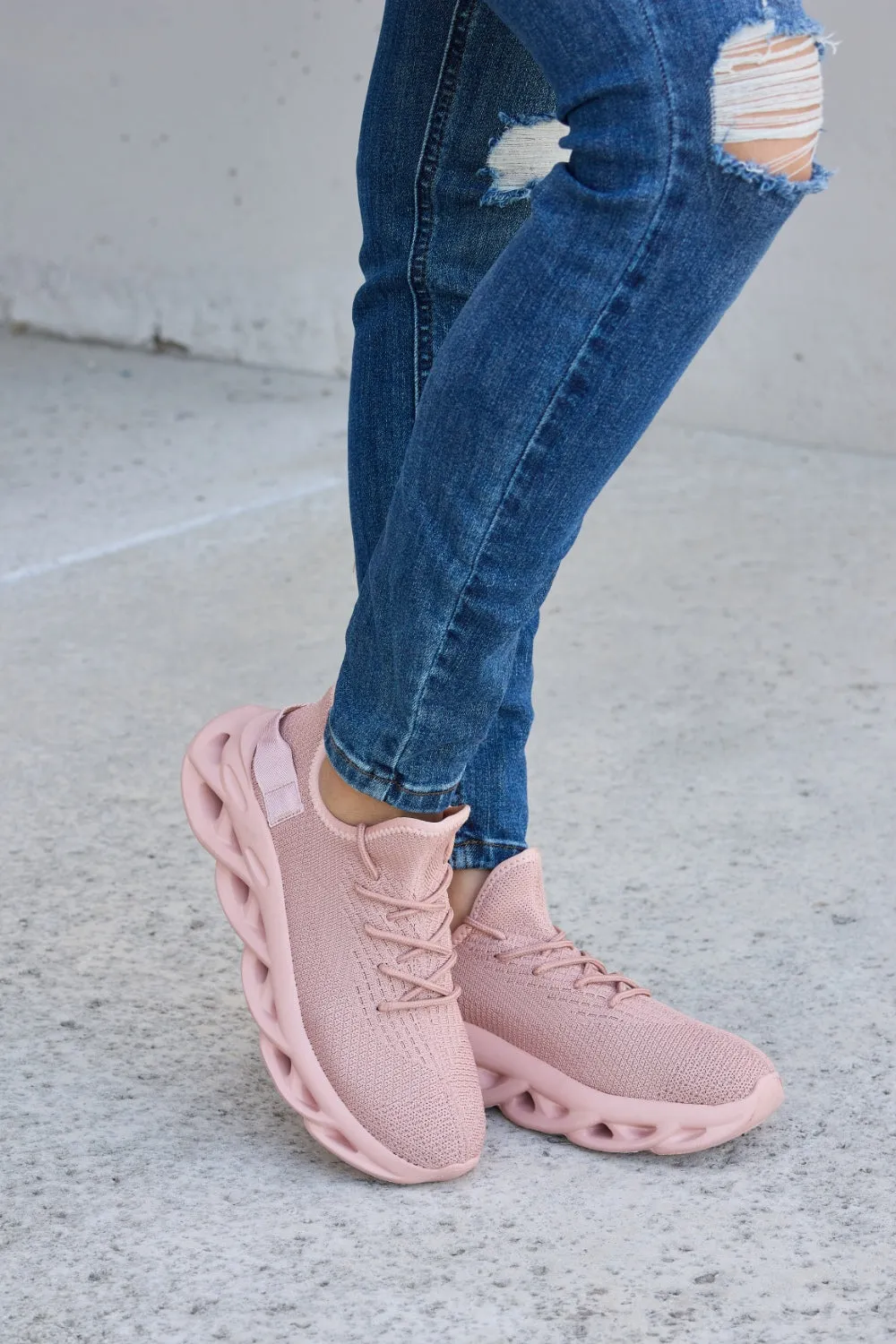 Forever Link Mesh Breathable Platform Athletic Shoes - ONLINE EXCLUSIVE!
