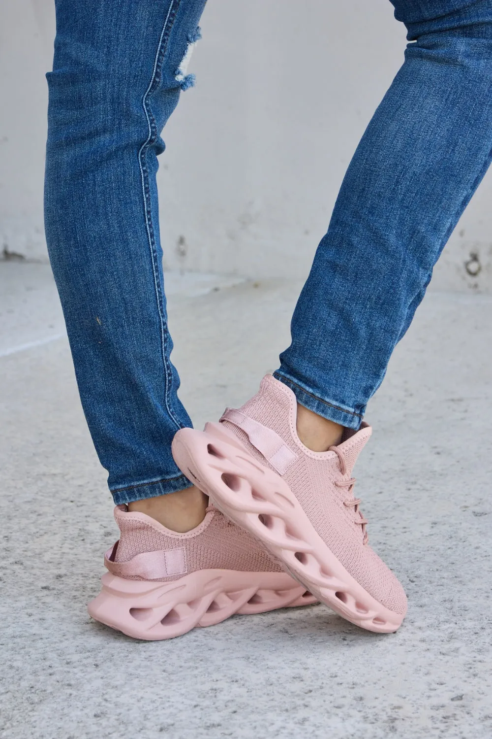 Forever Link Mesh Breathable Platform Athletic Shoes - ONLINE EXCLUSIVE!