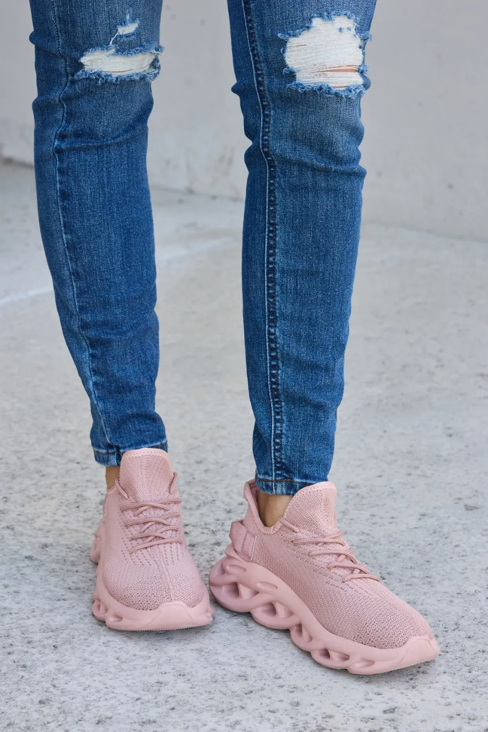 Forever Link Mesh Breathable Platform Athletic Shoes - ONLINE EXCLUSIVE!