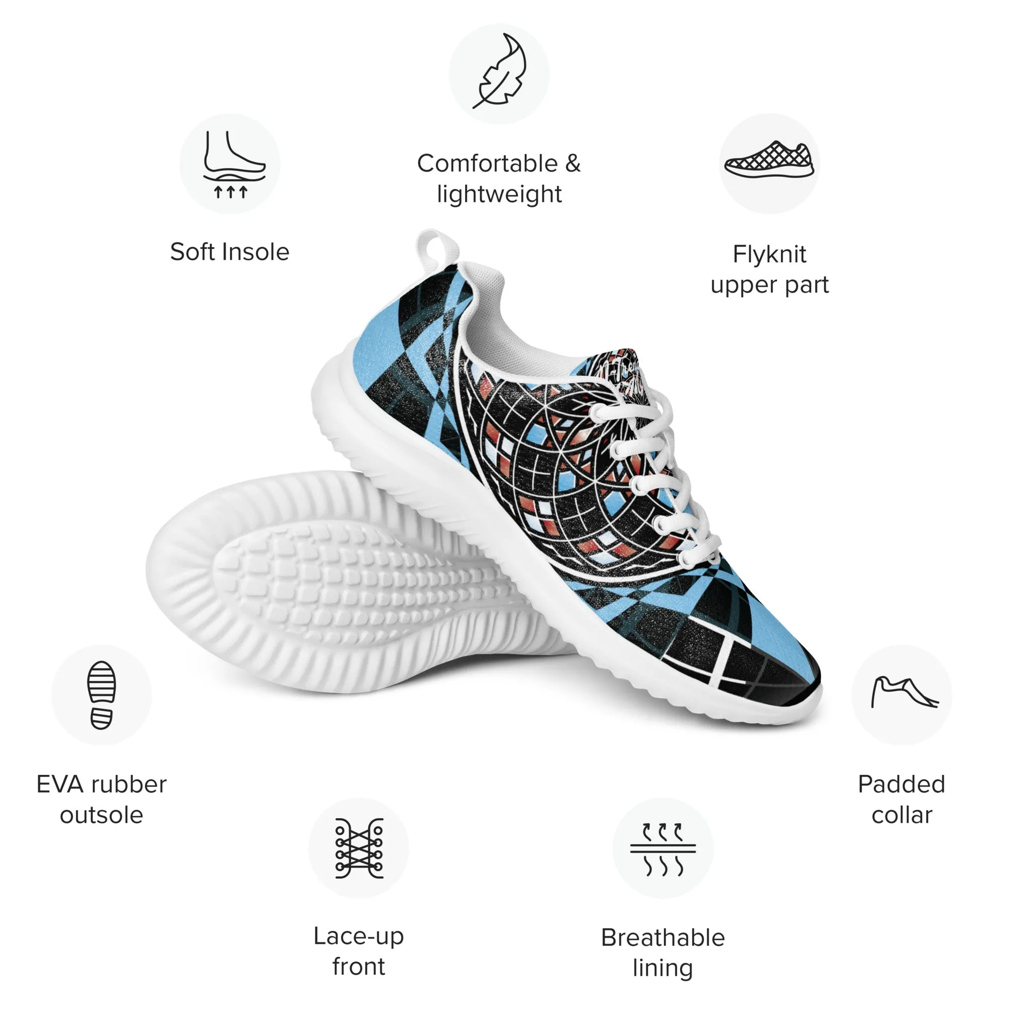 GeoMystic Kicks - Men’s Athletic Shoes