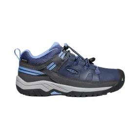 Keen Targhee Lo Waterproof Hiking Shoe - Blue Nights/Della Blue