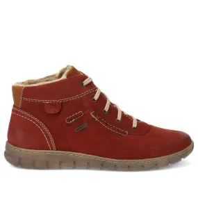 Leather Faux-Fur-Lined Ankle Boots - JOSEF40510 / 326 495
