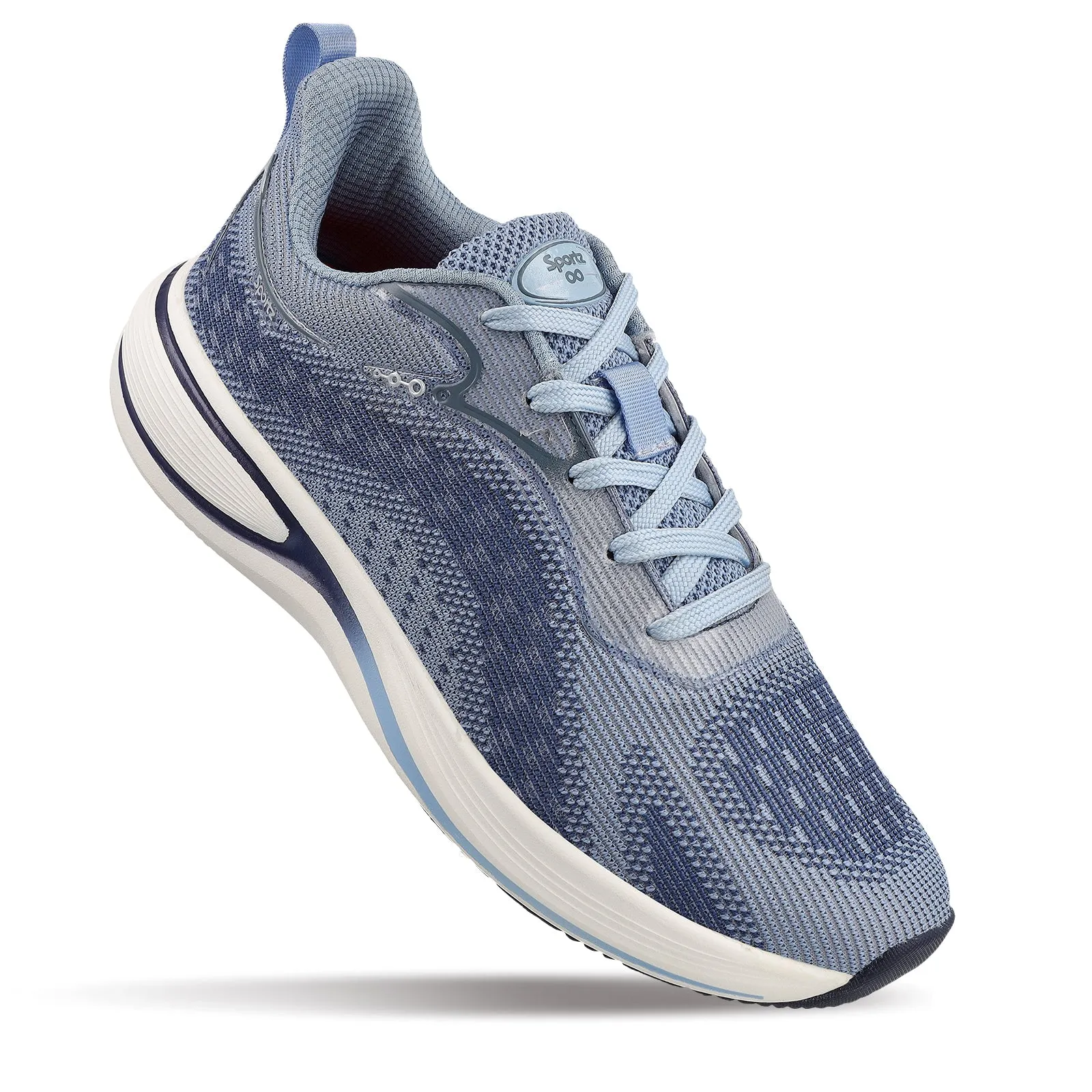 Men's Lace-up Sports Shoe - WS9145 Steel Blue