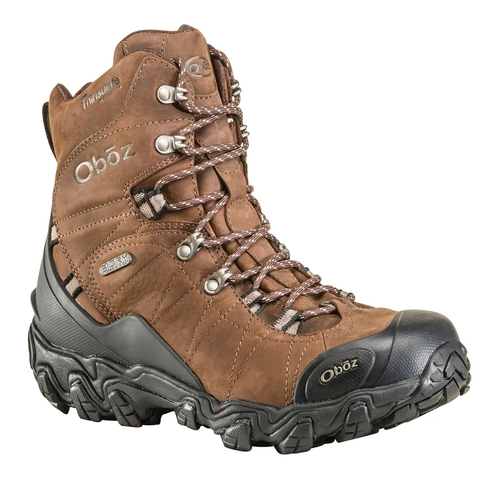 Men's Oboz Bridger 8" Insulated Waterproof (REGULAR & WIDE WIDTH)
