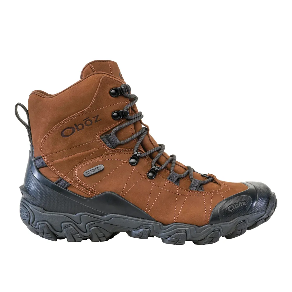 Men's Oboz Bridger 8" Insulated Waterproof (REGULAR & WIDE WIDTH)