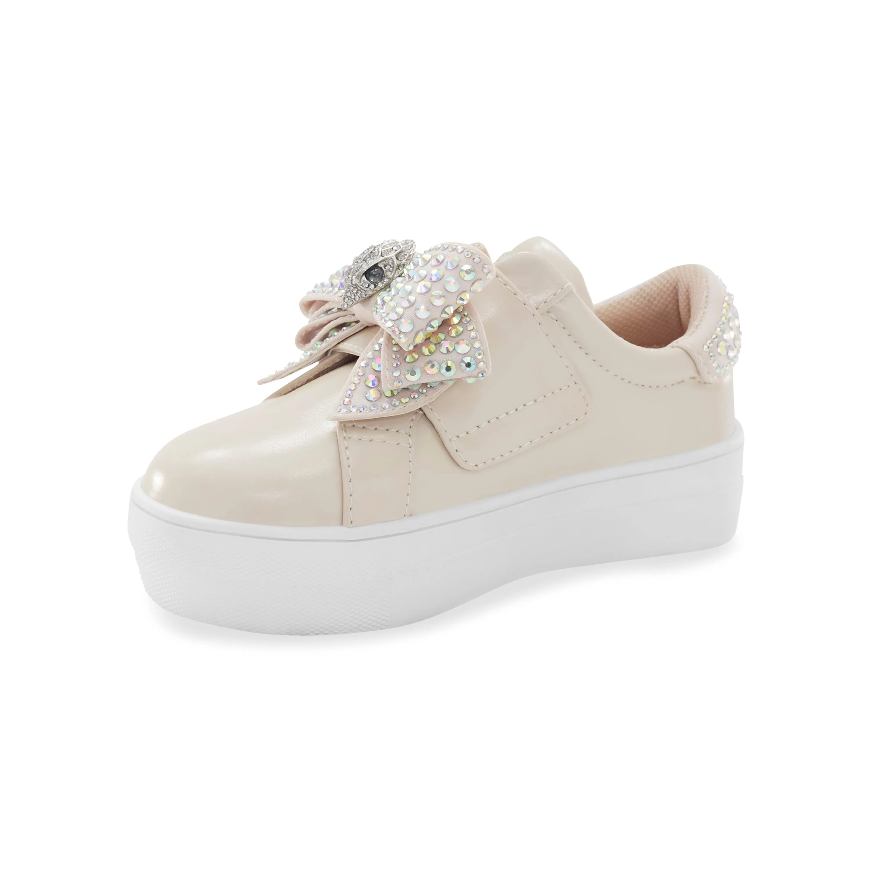 Mini Laney Bow Sneaker - Big Kid Bone