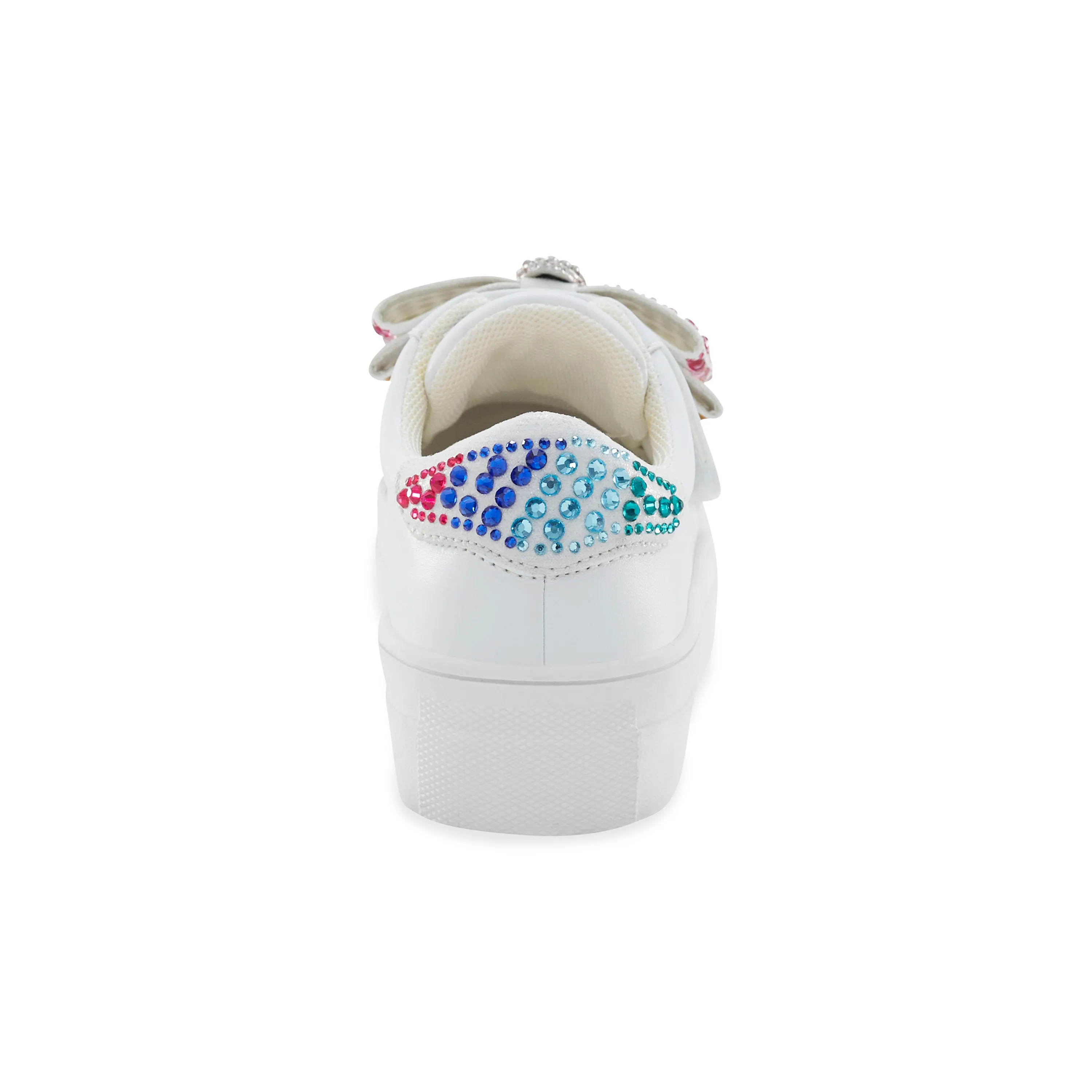 Mini Laney Bow Sneaker - Little Kid White Multi