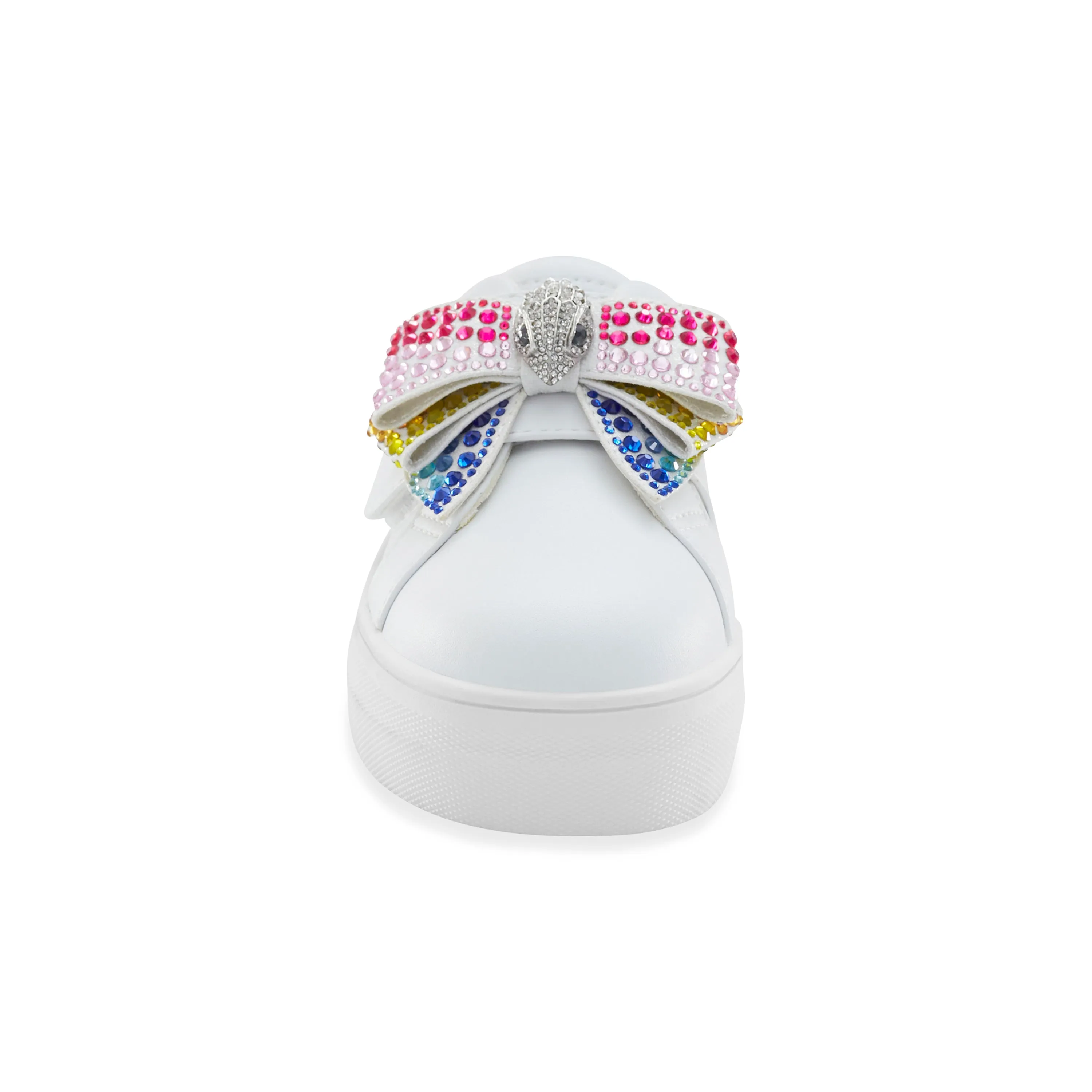 Mini Laney Bow Sneaker - Little Kid White Multi