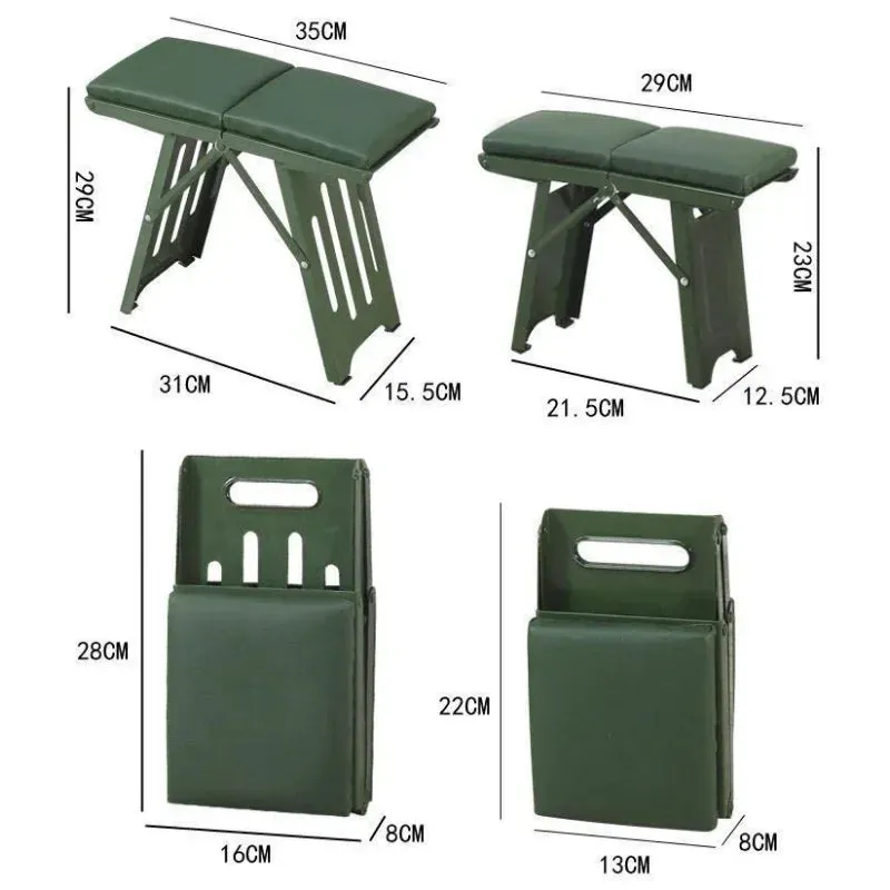 Mini Steel Camping Stool Chair