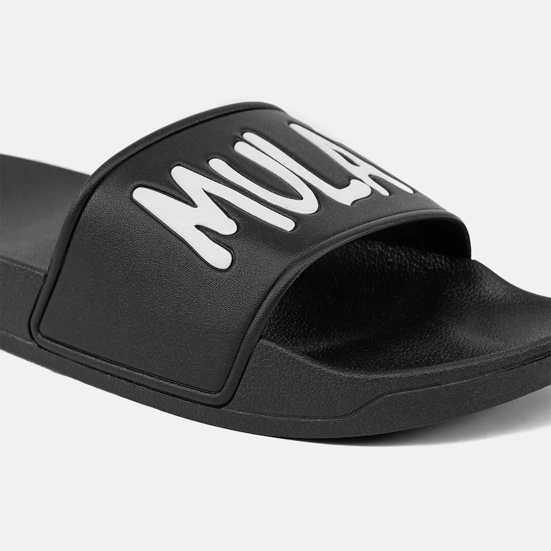 Mulat Abstract Slides - Matte Black