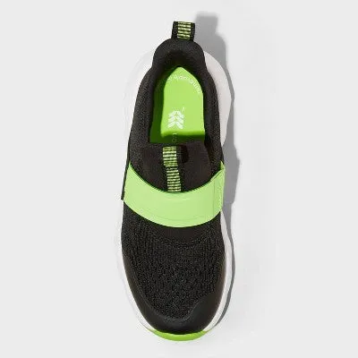New - All In Motion Kids Low Top Mesh Slip On Performance Sneakers