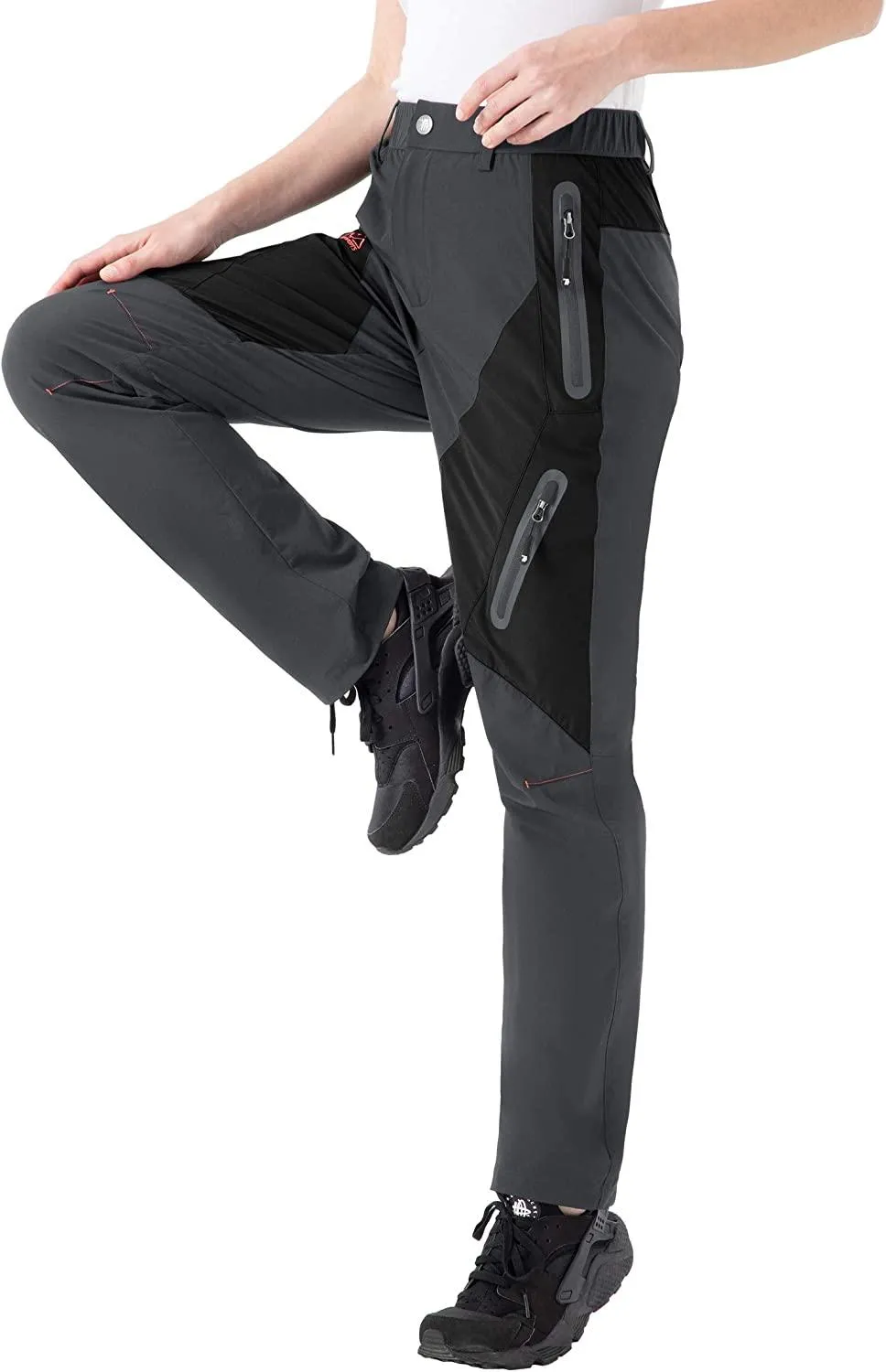 Omens Quick Dry Lightweight Hiking Trousers with Zip Pockets