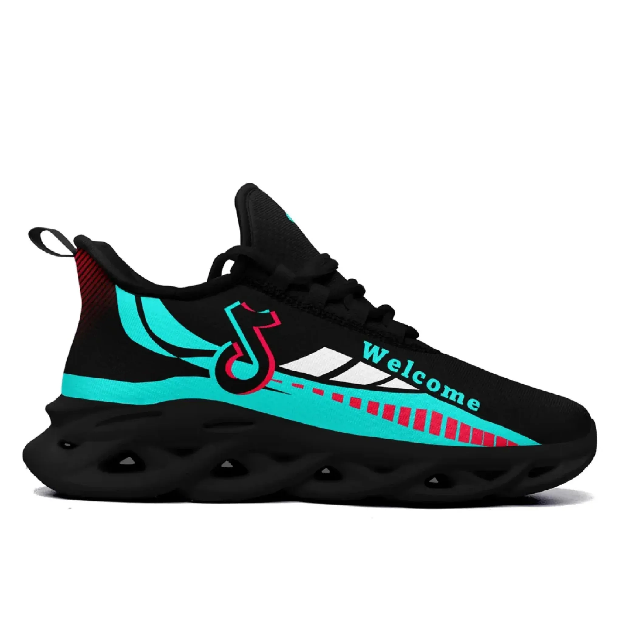 Personalized TikTok Comeback Sneakers, Custom Trendy Casual Shoes for Fans