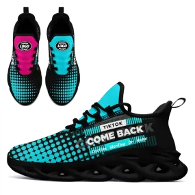 Personalized TikTok Comeback Sneakers, Custom Trendy Casual Shoes for Fans