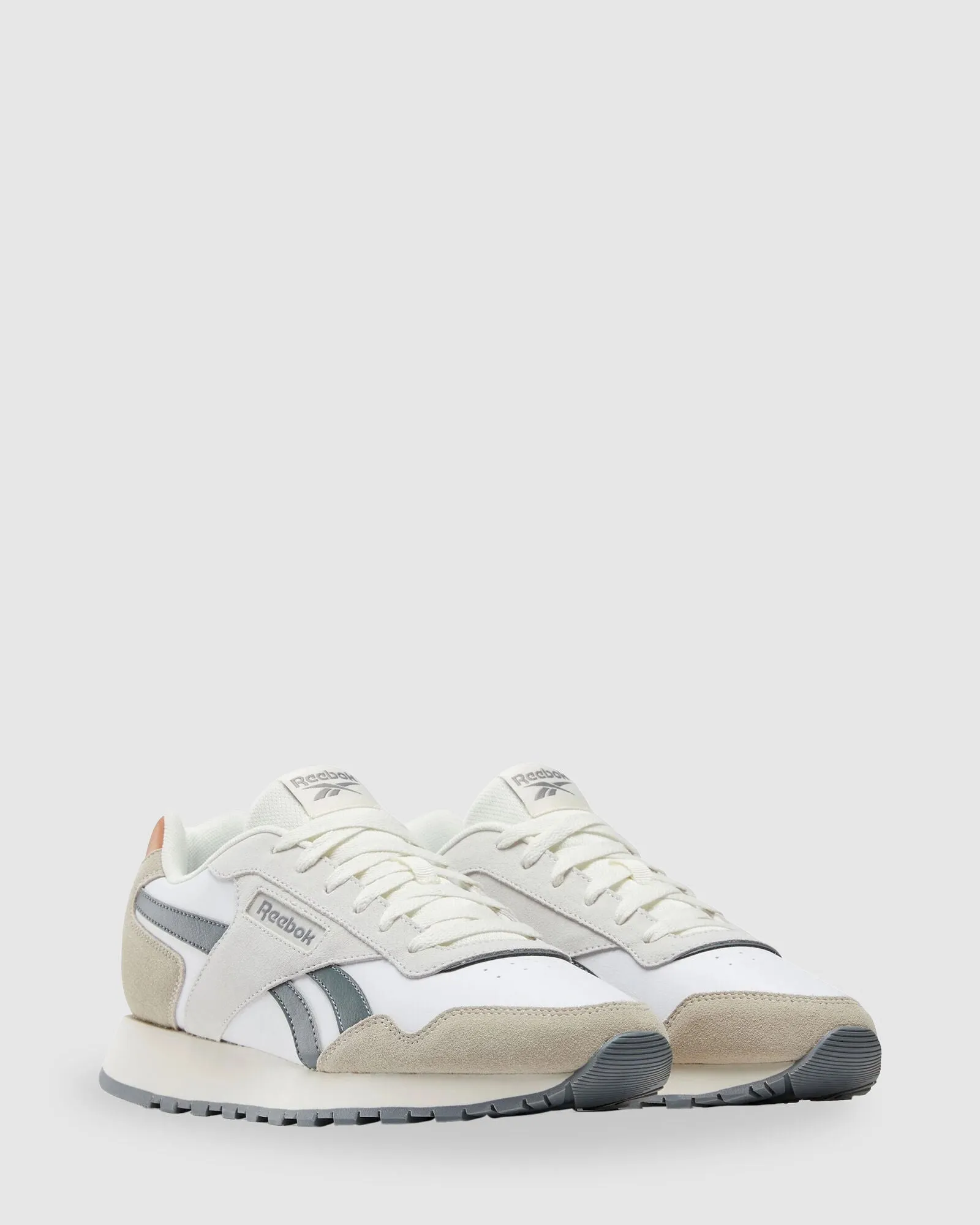 .Reebok Mens Glide - MOONSTONE/WHITE/GREY - (100201405) - STN - R1L5