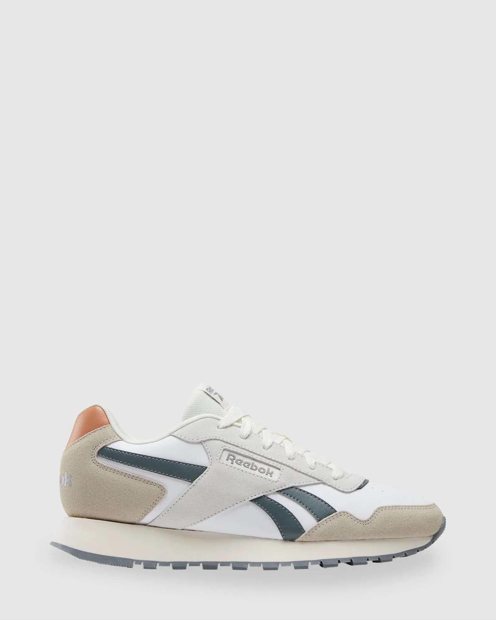 .Reebok Mens Glide - MOONSTONE/WHITE/GREY - (100201405) - STN - R1L5