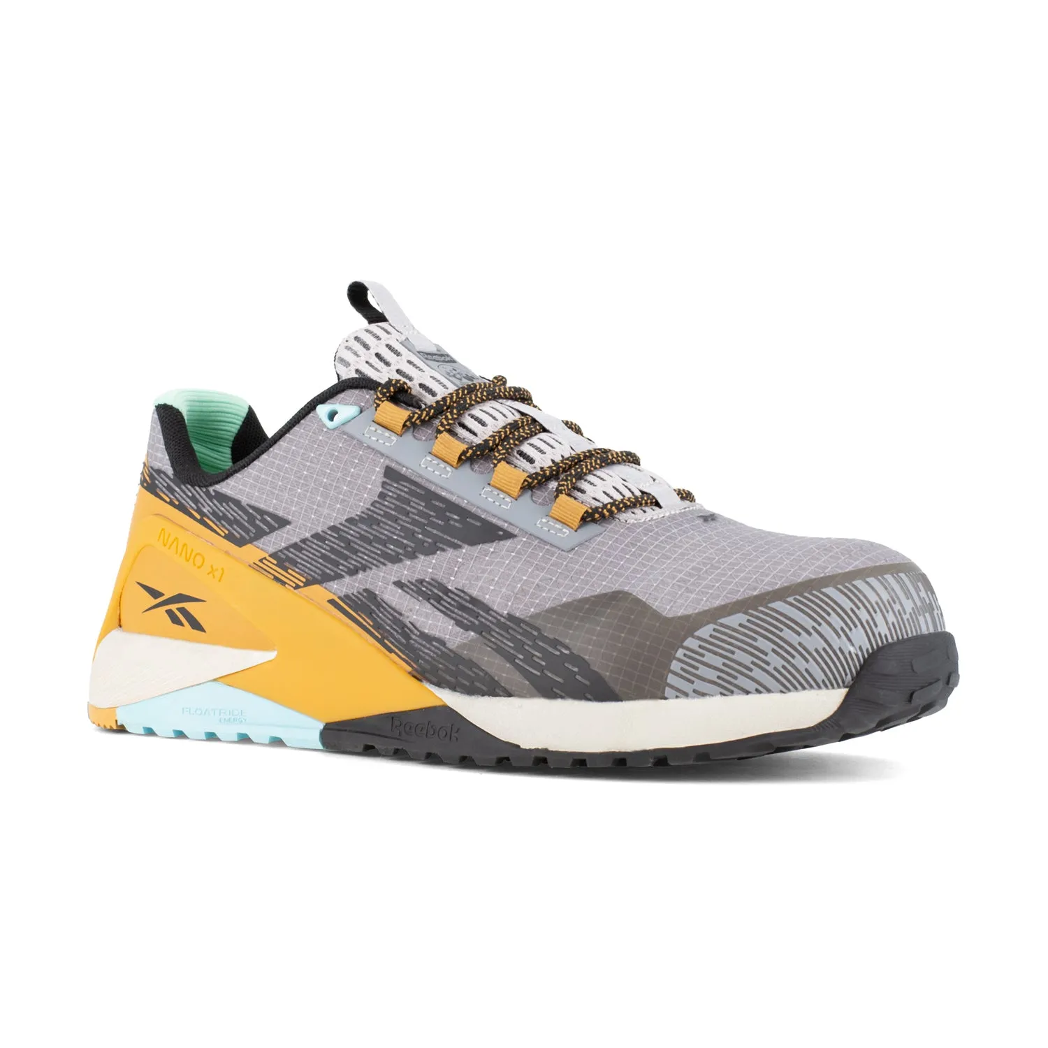 Reebok Mens Nano X1 Adventure Silver/Clay Mesh CT Athletic Work Shoes 9.5 W