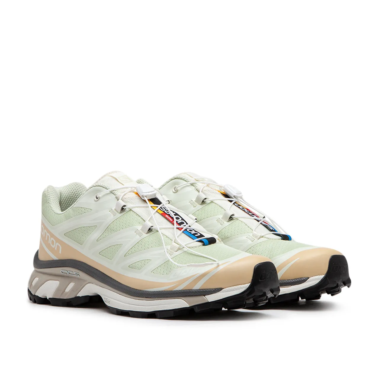 salomon xt-6 (aloe wash / hazelnut / feather gray)