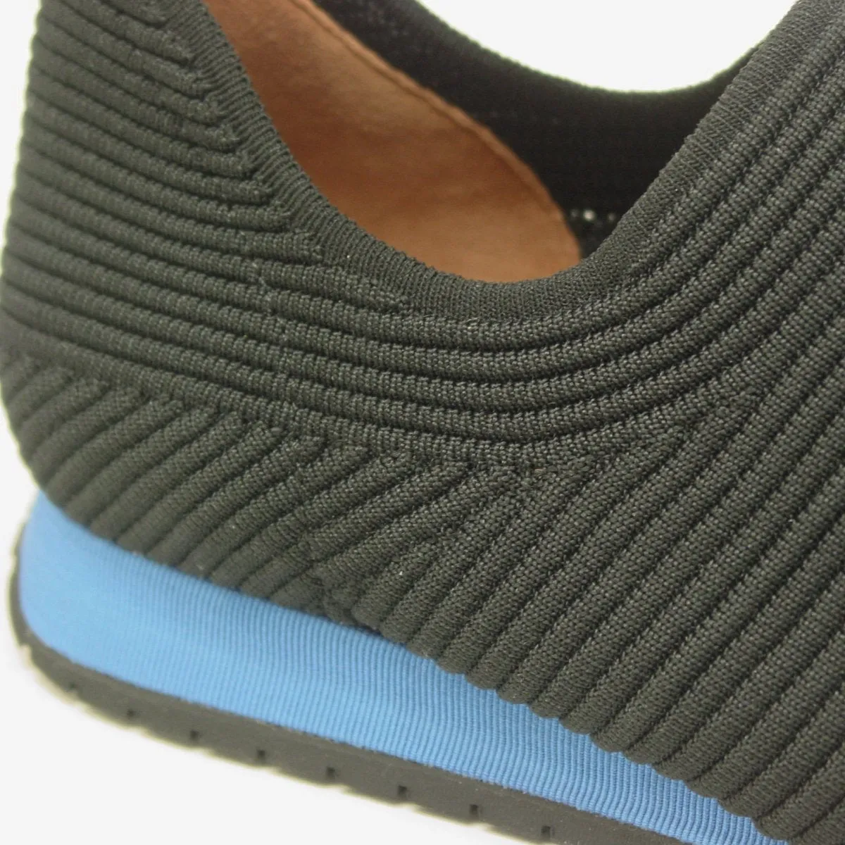 Taimah - Black Blue Mesh