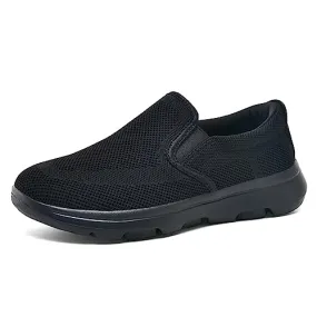TIOSEBON Men's Slip On Loafers Comfort Fashion Walking Shoes Driving Sneakers 20361 20361 8.5 US All Black