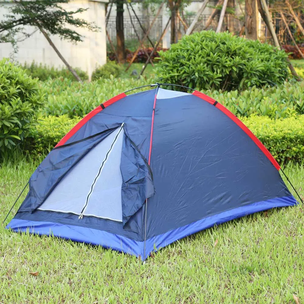 Two Person Outdoor Camping Tent Water Resistance with Carry Bag for Hiking