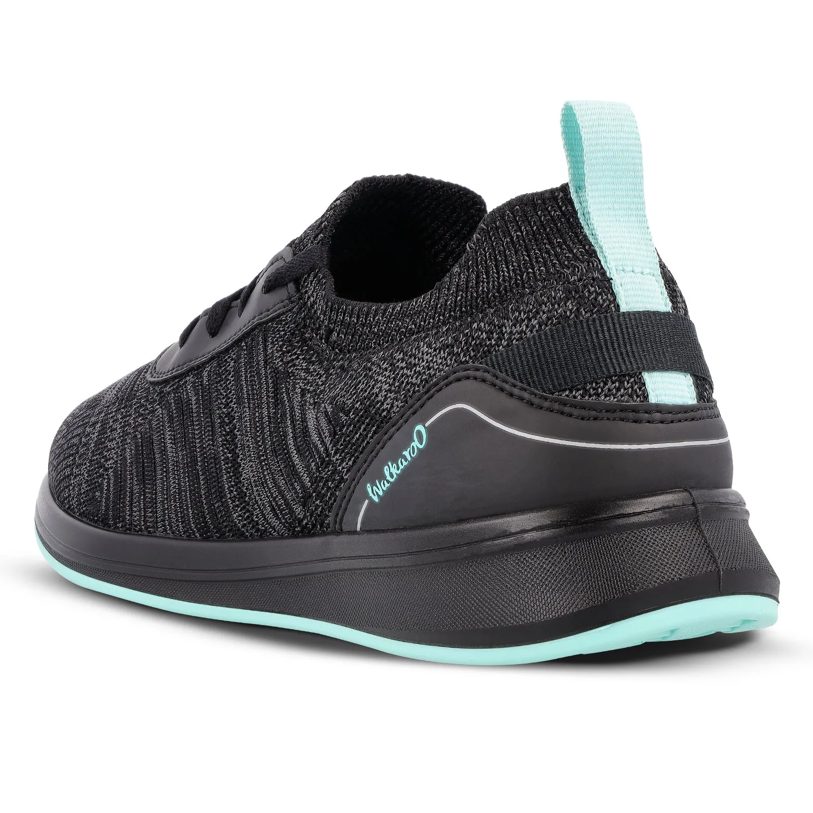 Walkaroo Men Walking and washable Shoes- XS9772 Black Mint
