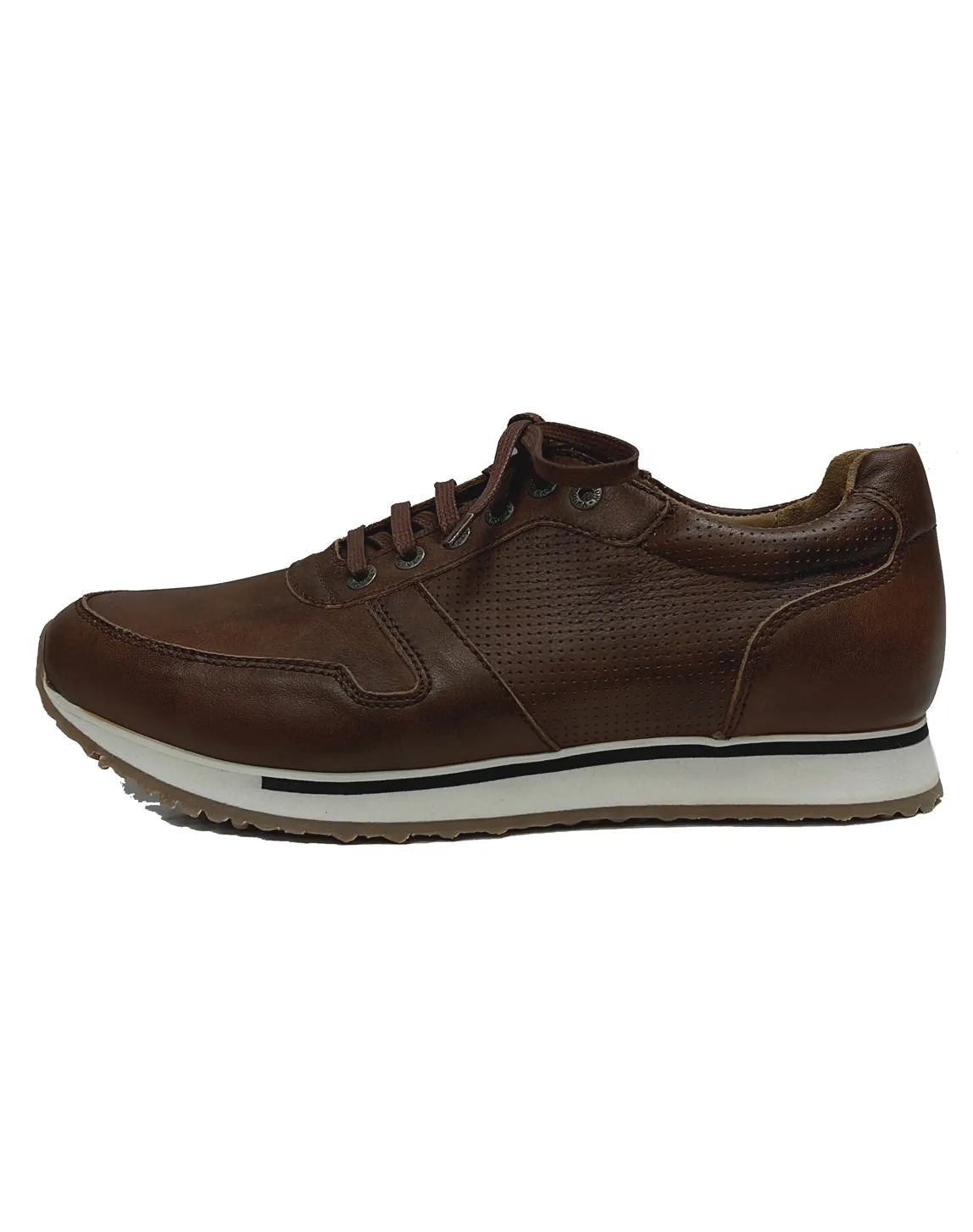 WOLKY 05852 E-WALK MENS LACE - COGNAC