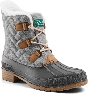 Women's Duck Boots Waterproof, Cold Weather Winter Snow Boots, Lightweight & Warmth