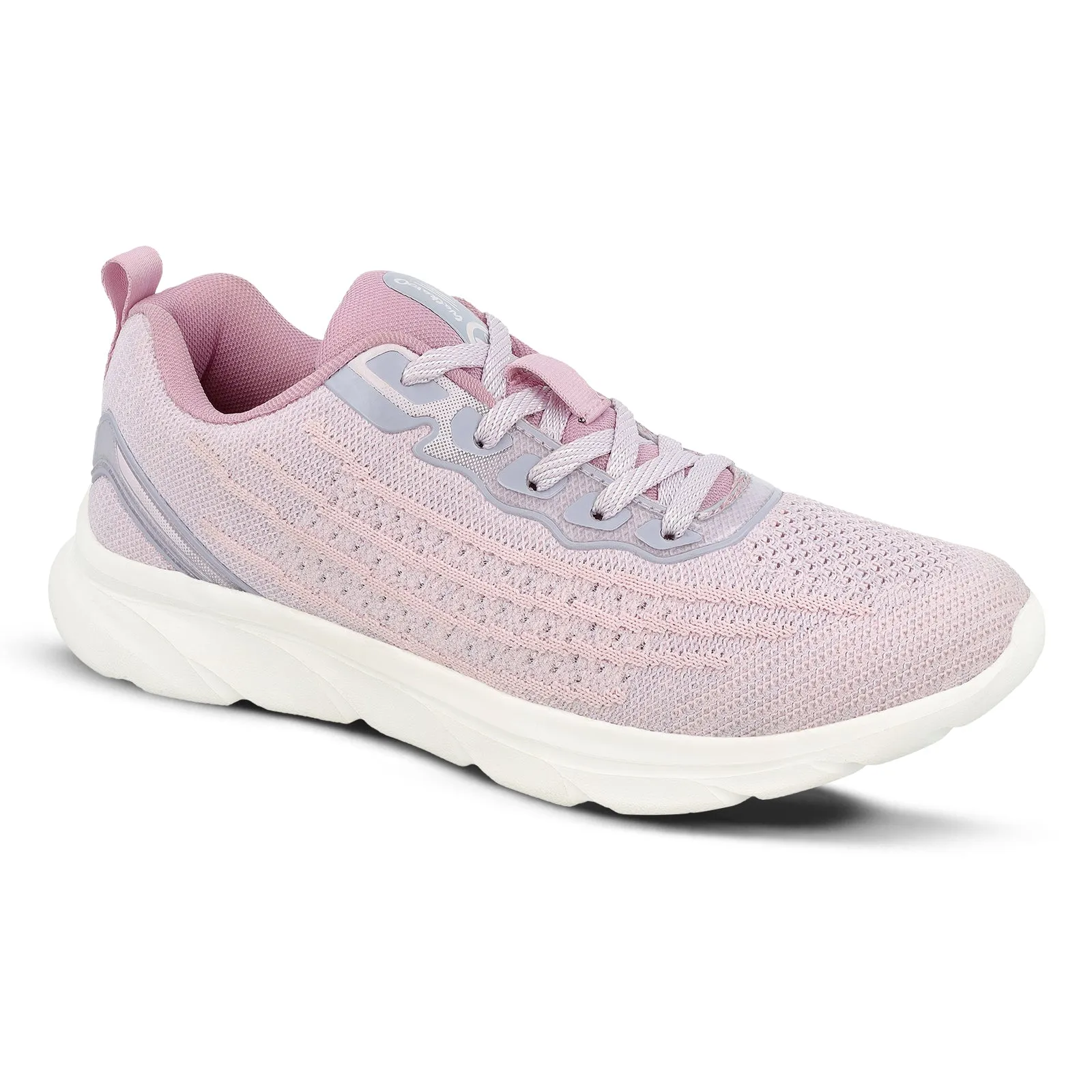 Women's Lace-up Walking Shoes - WS9913 Lavender