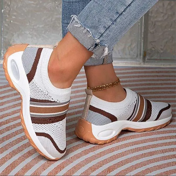 Women's Slip-On Knit Athletic Sneakers 47879718C