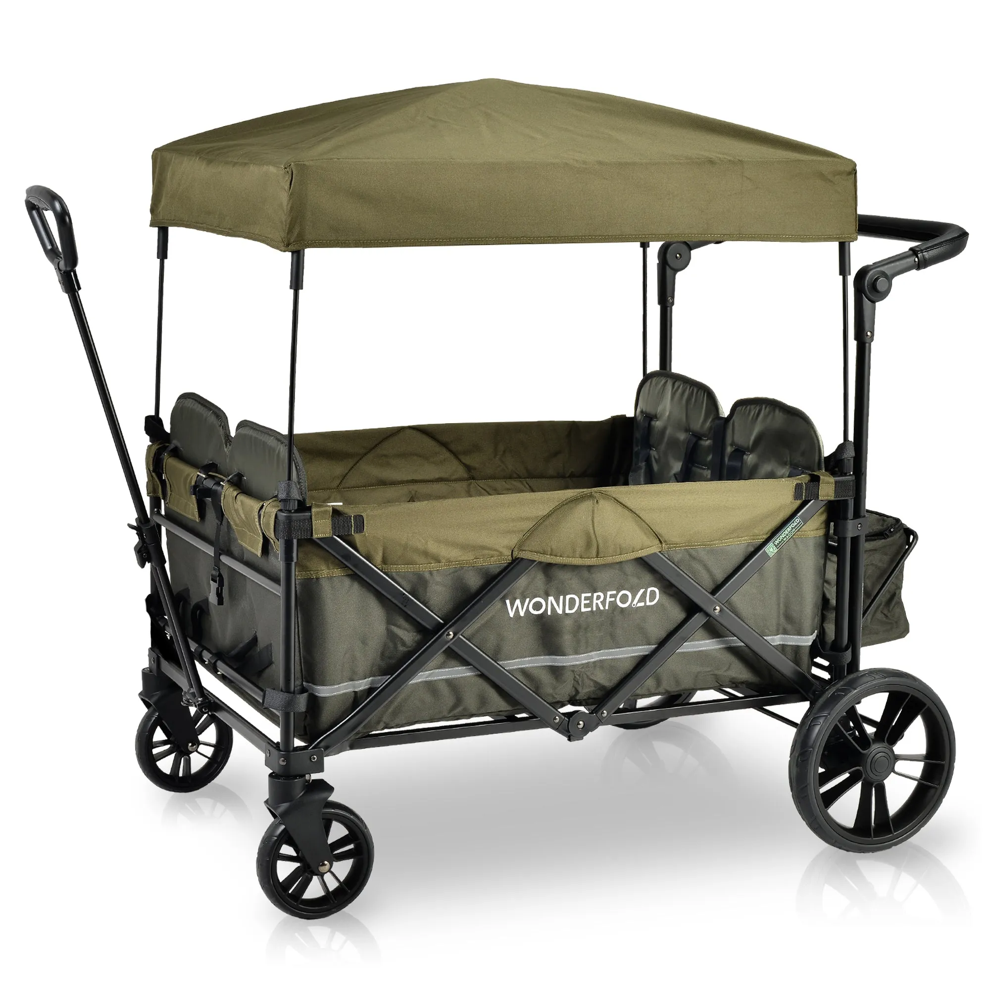 X4 Push   Pull Quad Stroller Wagon (4 Seater)